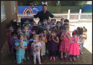 Magician James with Kids