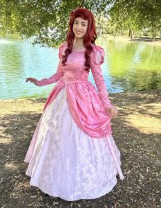 Little Mermaid Pink Ballgown Movie 